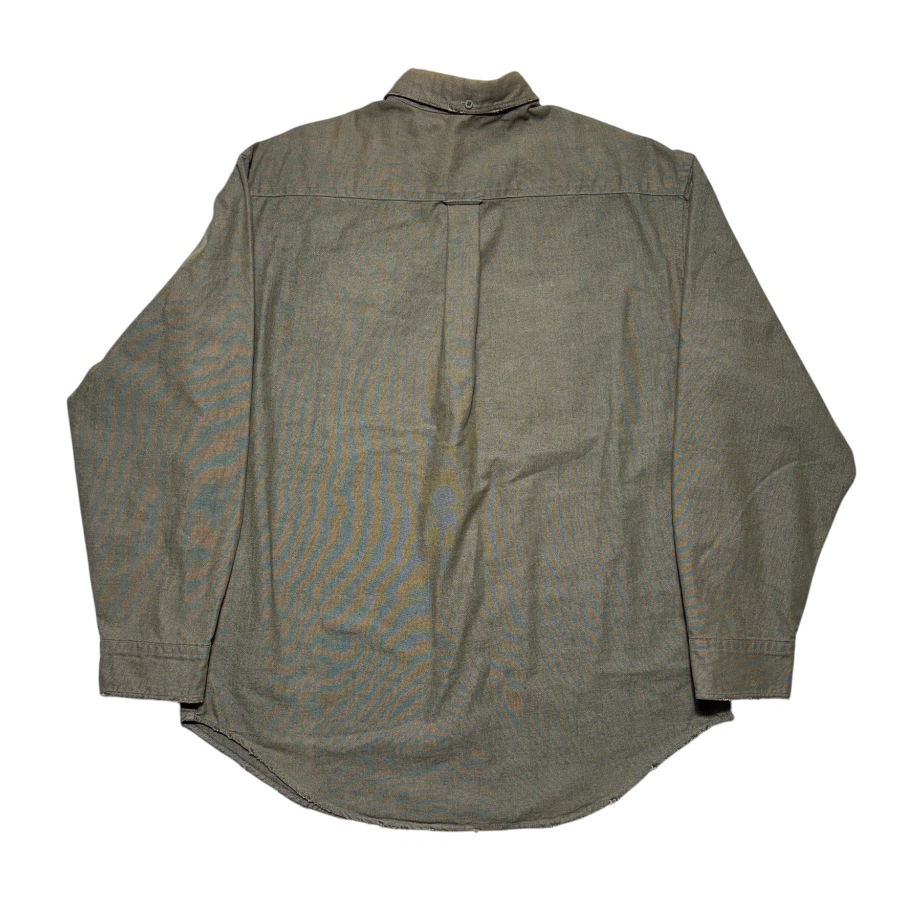 00s Coplete Finess Damaged Shirts Khaki