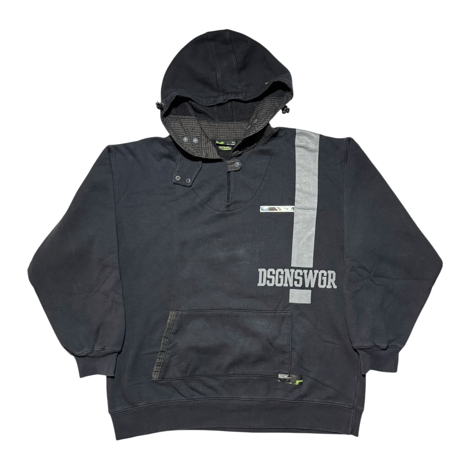 00s Swagger Black Hoodie Tech XL