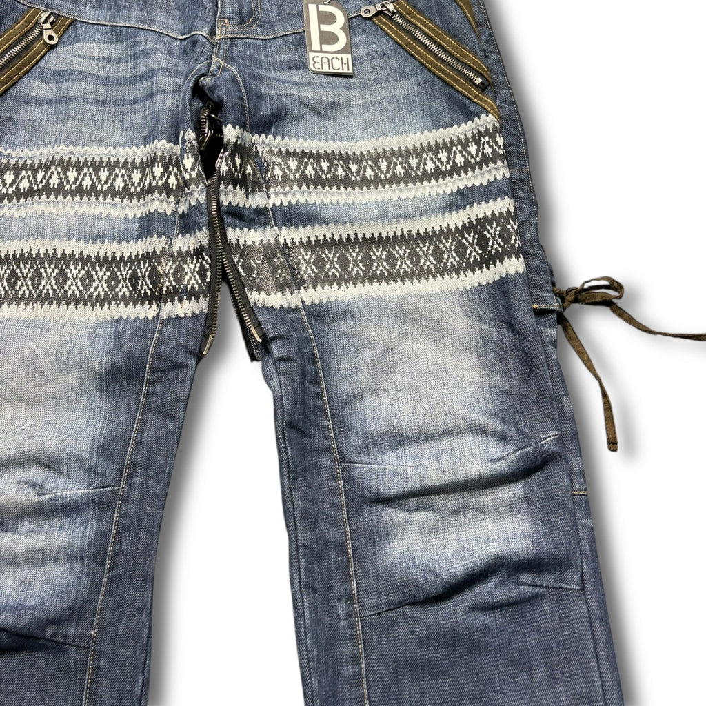 PPFM 2WAY Nordic Parachute Denim Cargo