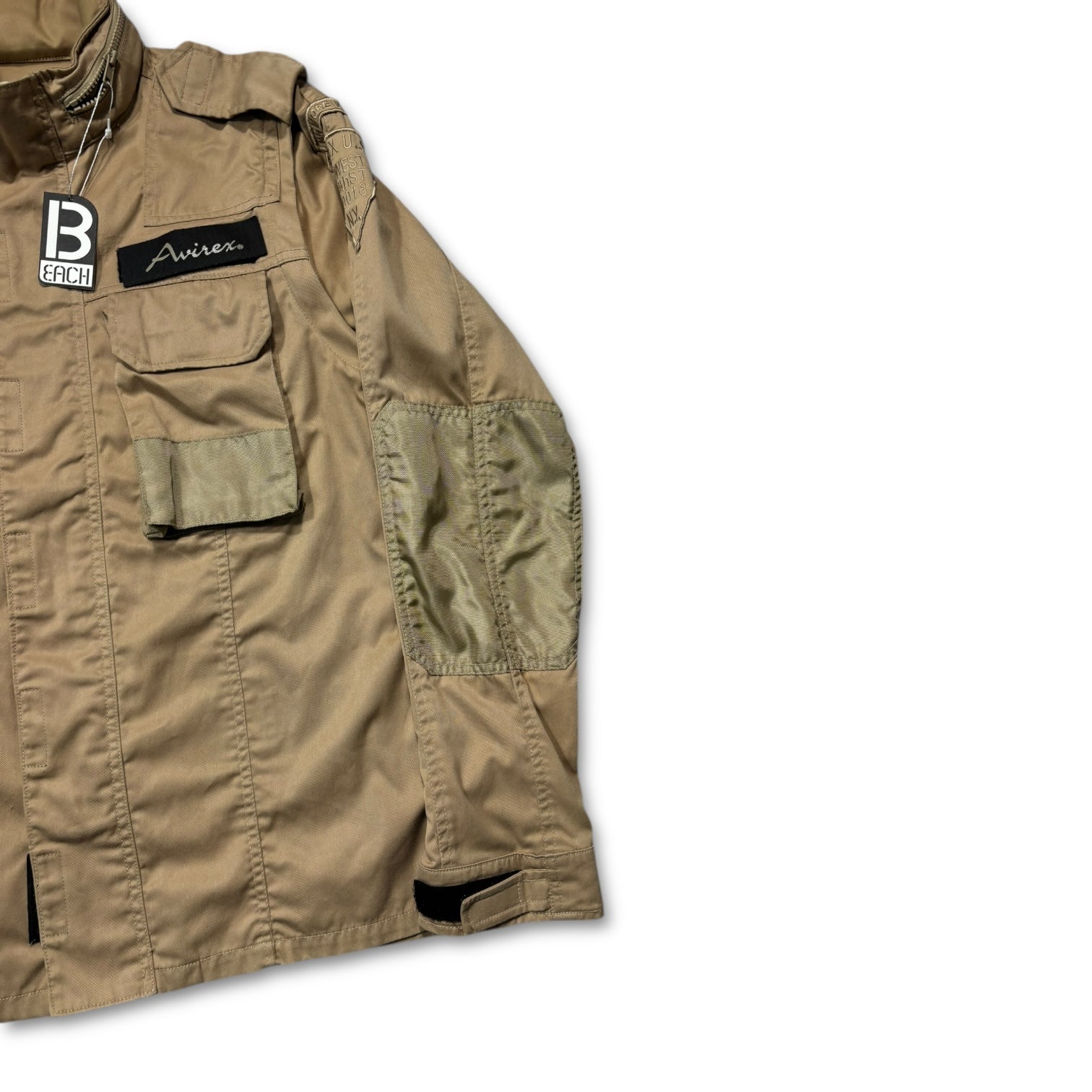 00s Avirex Technical Shirts Beige