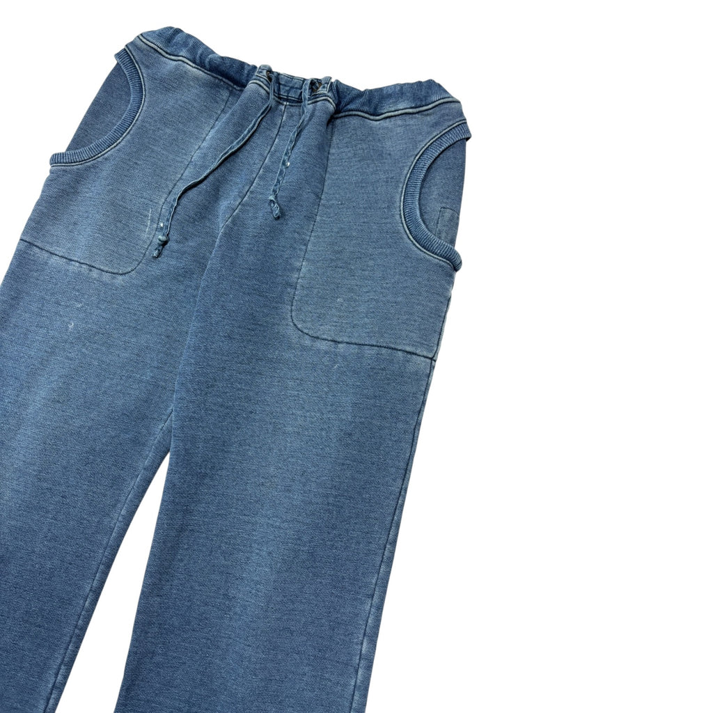 00s Sweat denim easy pants