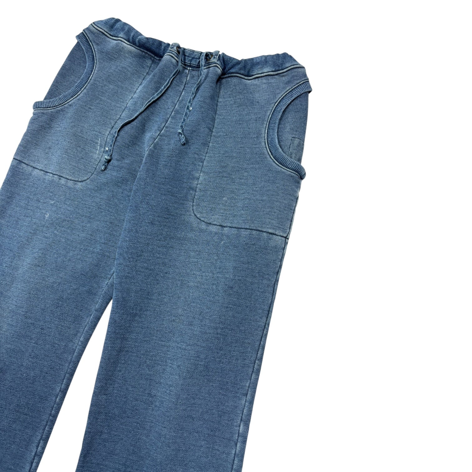 00s Sweat denim easy pants