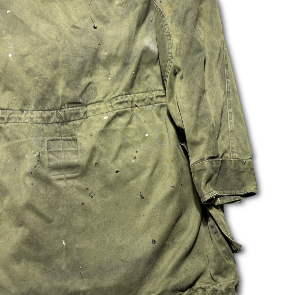 [13each remake]Vintage Military Heavey Coat Damaged