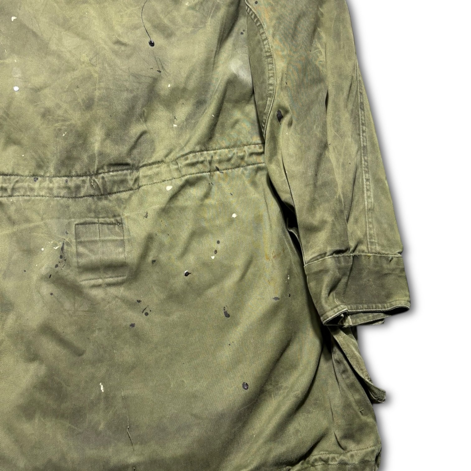 [13each remake]Vintage Military Heavey Coat Damaged