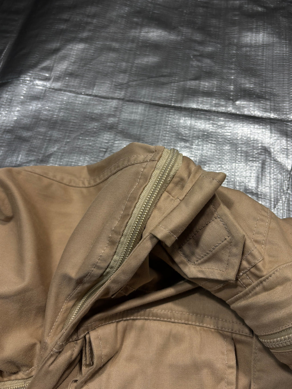 00s Avirex Technical Shirts Beige