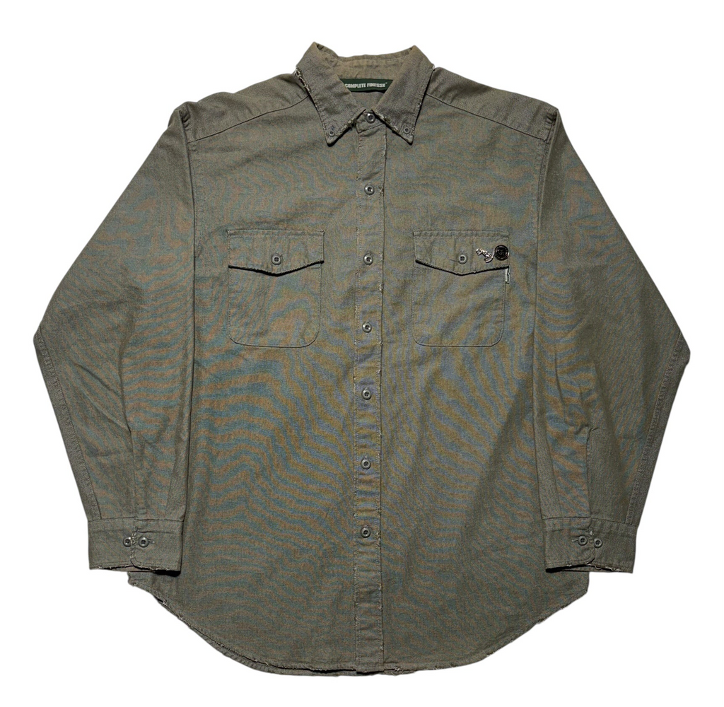 00s Coplete Finess Damaged Shirts Khaki