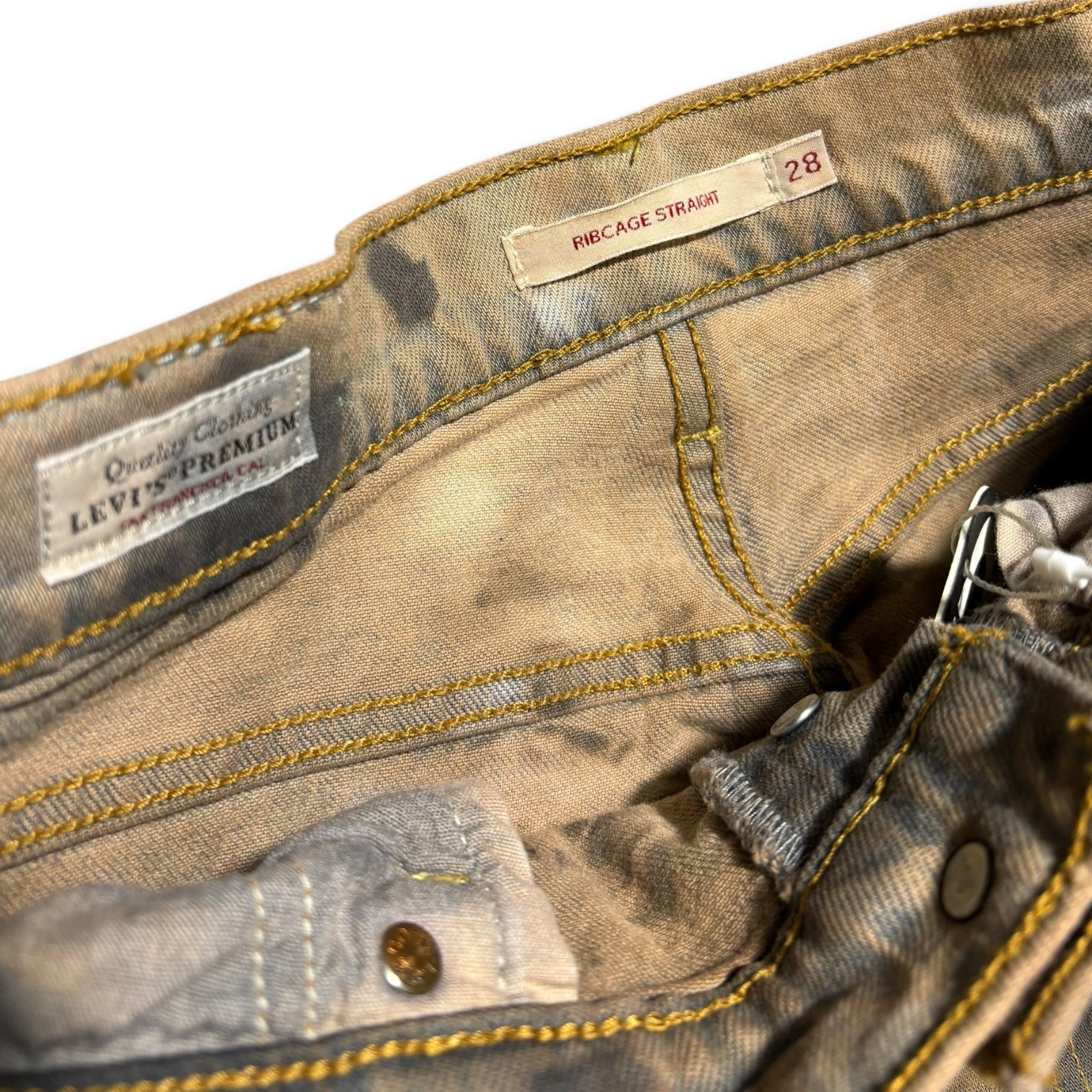 [13each remake]00s Levi's Studs Denim Breached