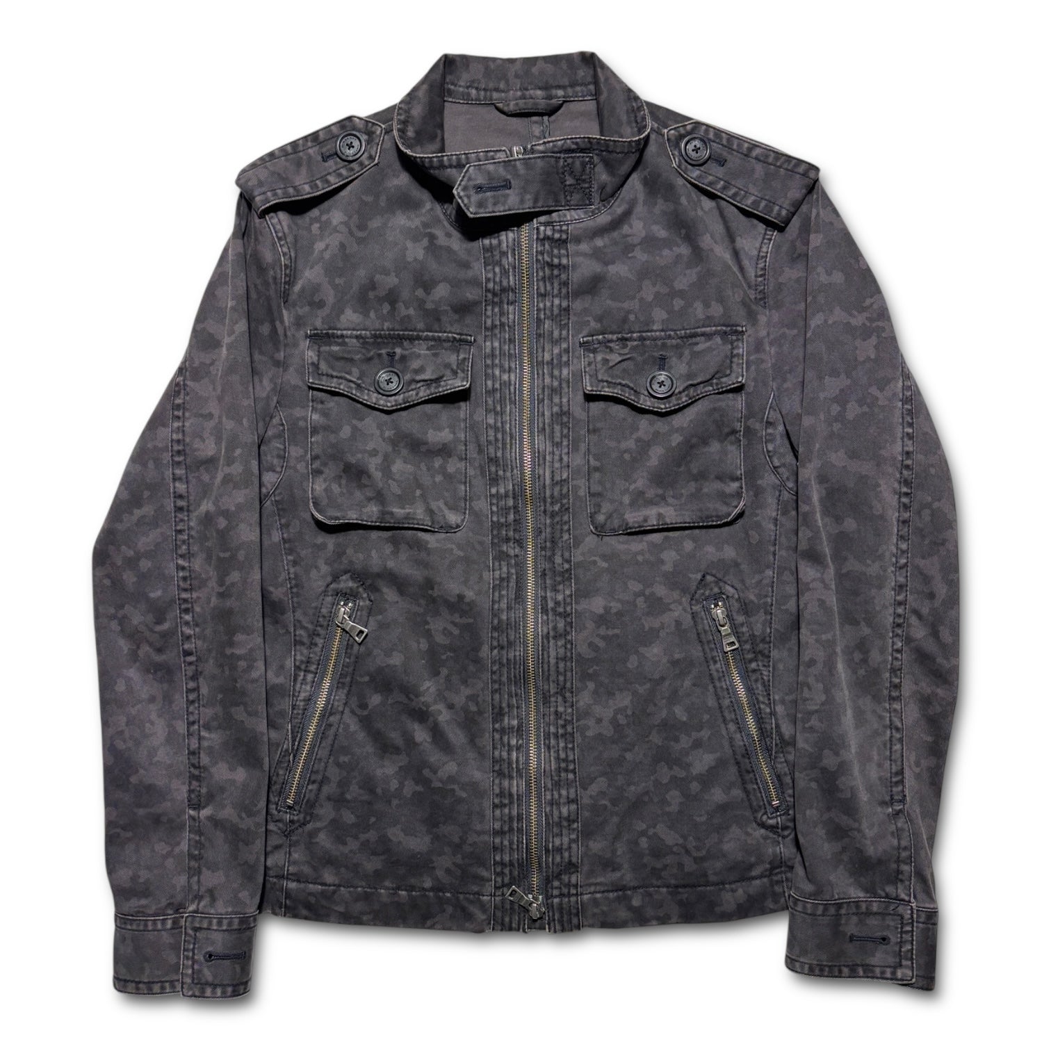 00s Burberry denim jacket