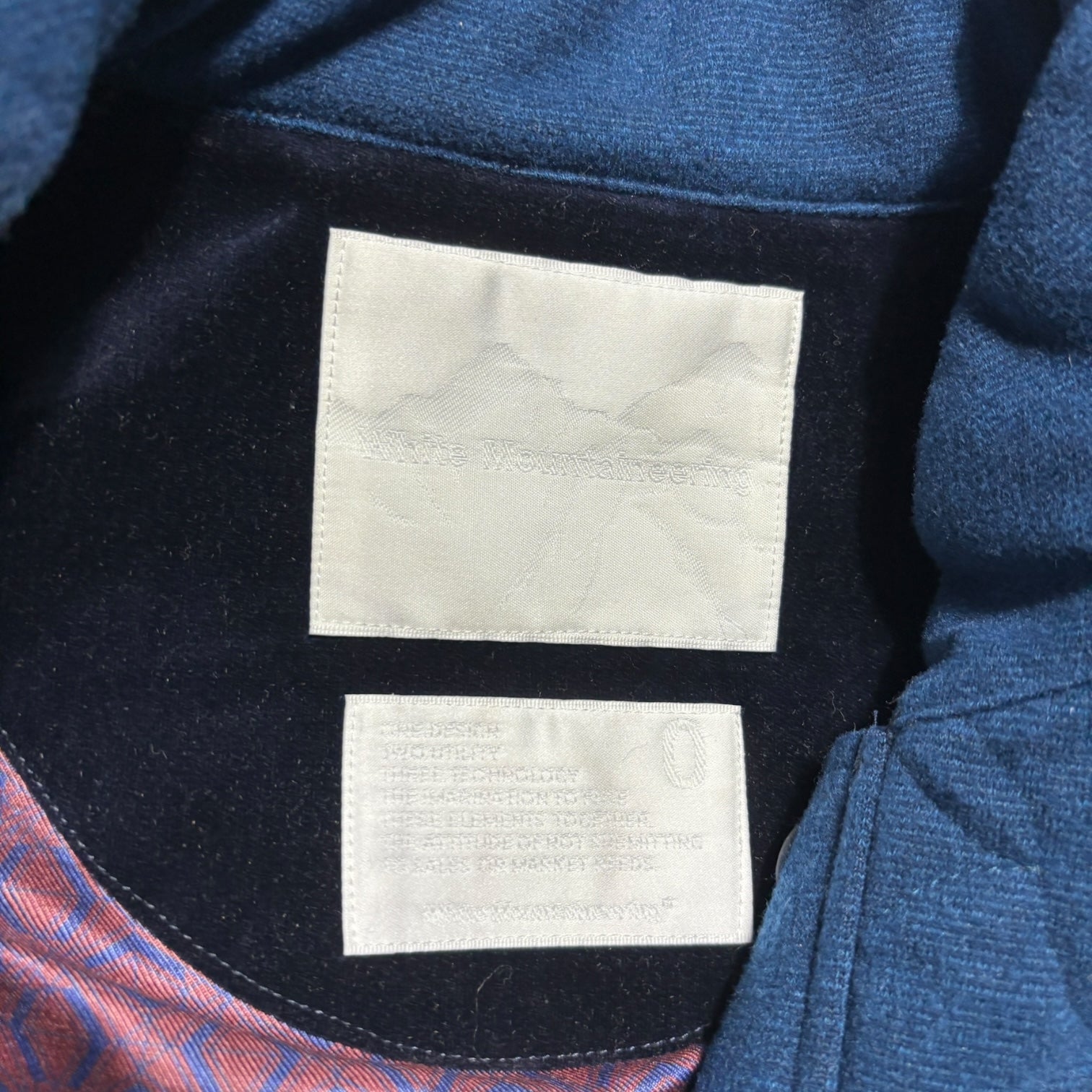 2013aw WHITE MOUNTAINEERING BLUE DOWN VEST