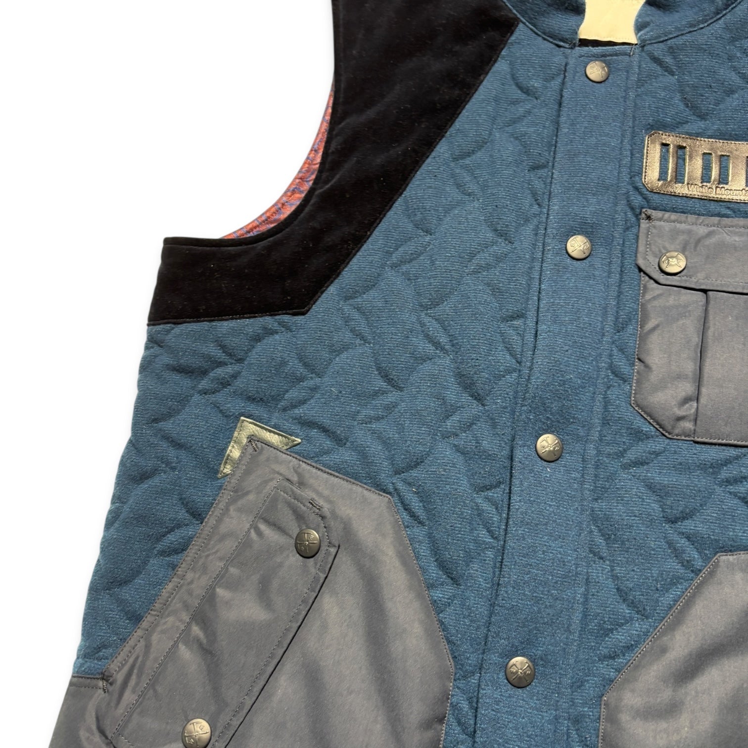 2013aw WHITE MOUNTAINEERING BLUE DOWN VEST