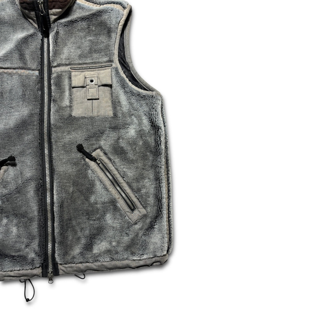 90s Enyce boa vest jacket