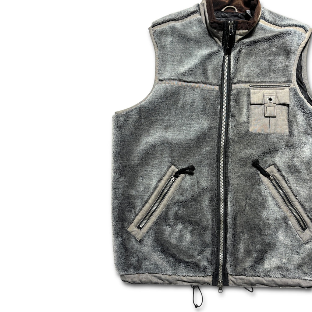 90s Enyce boa vest jacket
