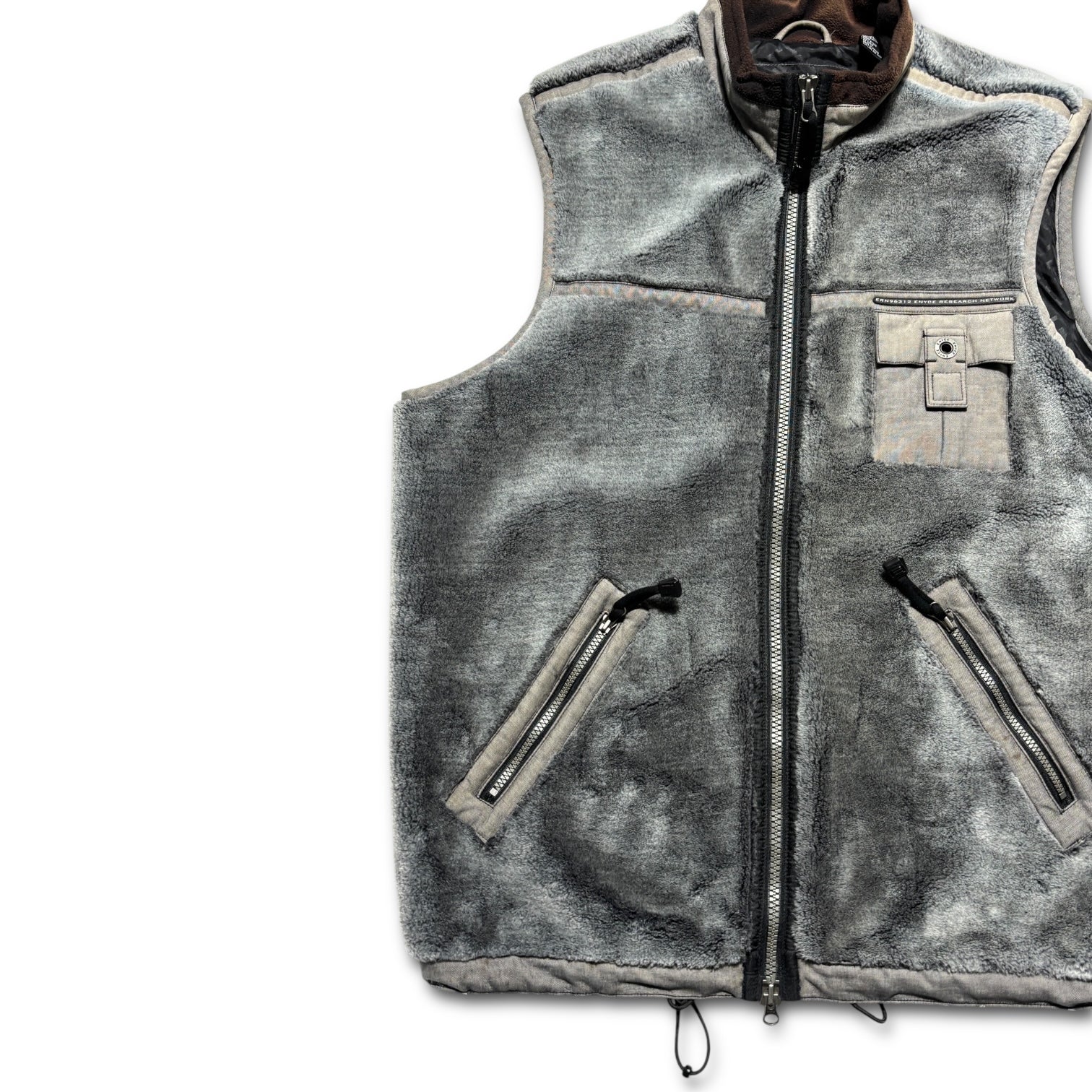 90s Enyce boa vest jacket