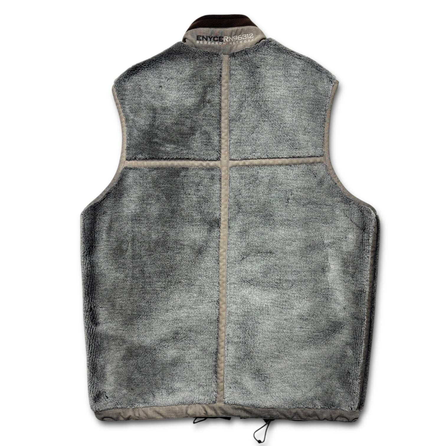 90s Enyce boa vest jacket
