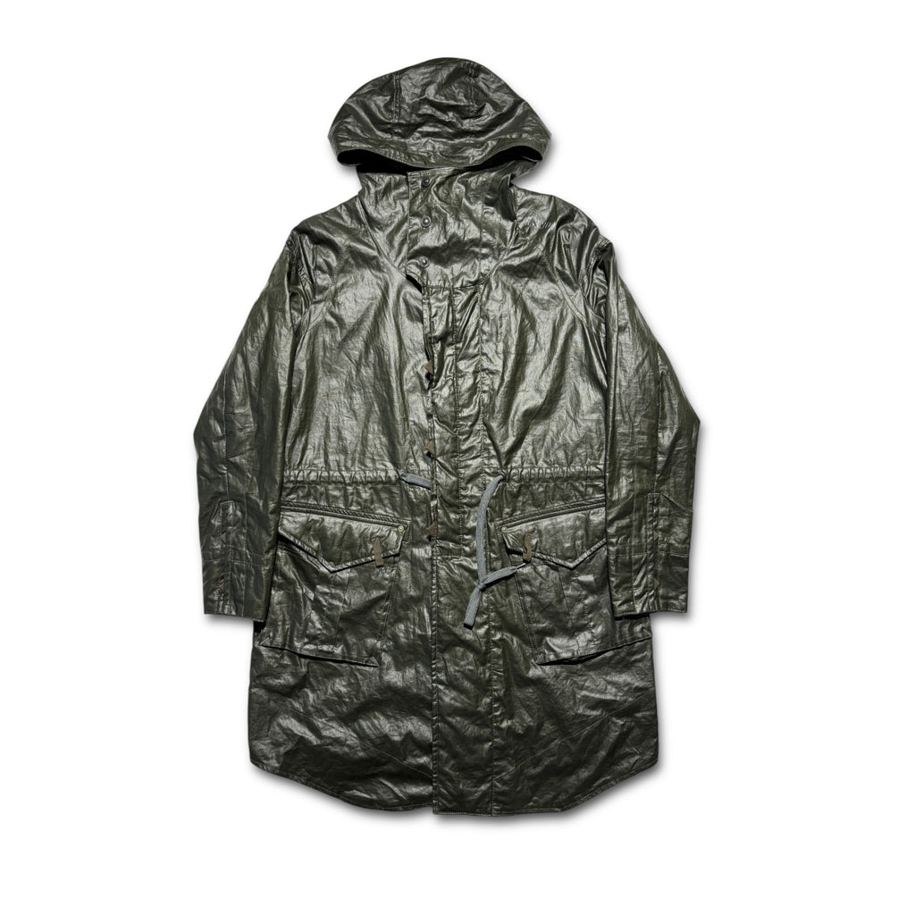 00s G star raw nylon tech hooded coat