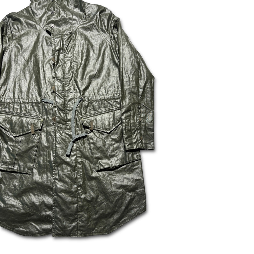 00s G star raw nylon tech hooded coat