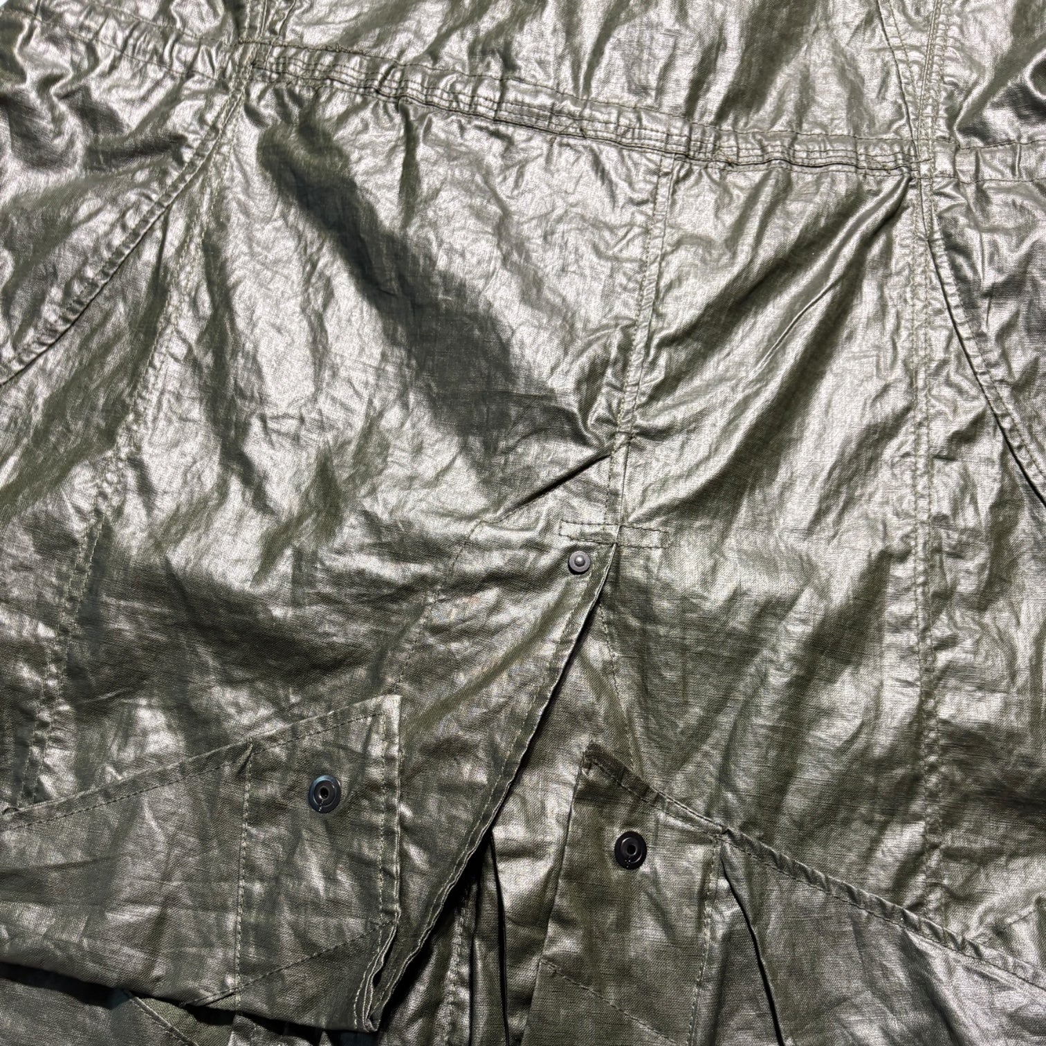00s G star raw nylon tech hooded coat