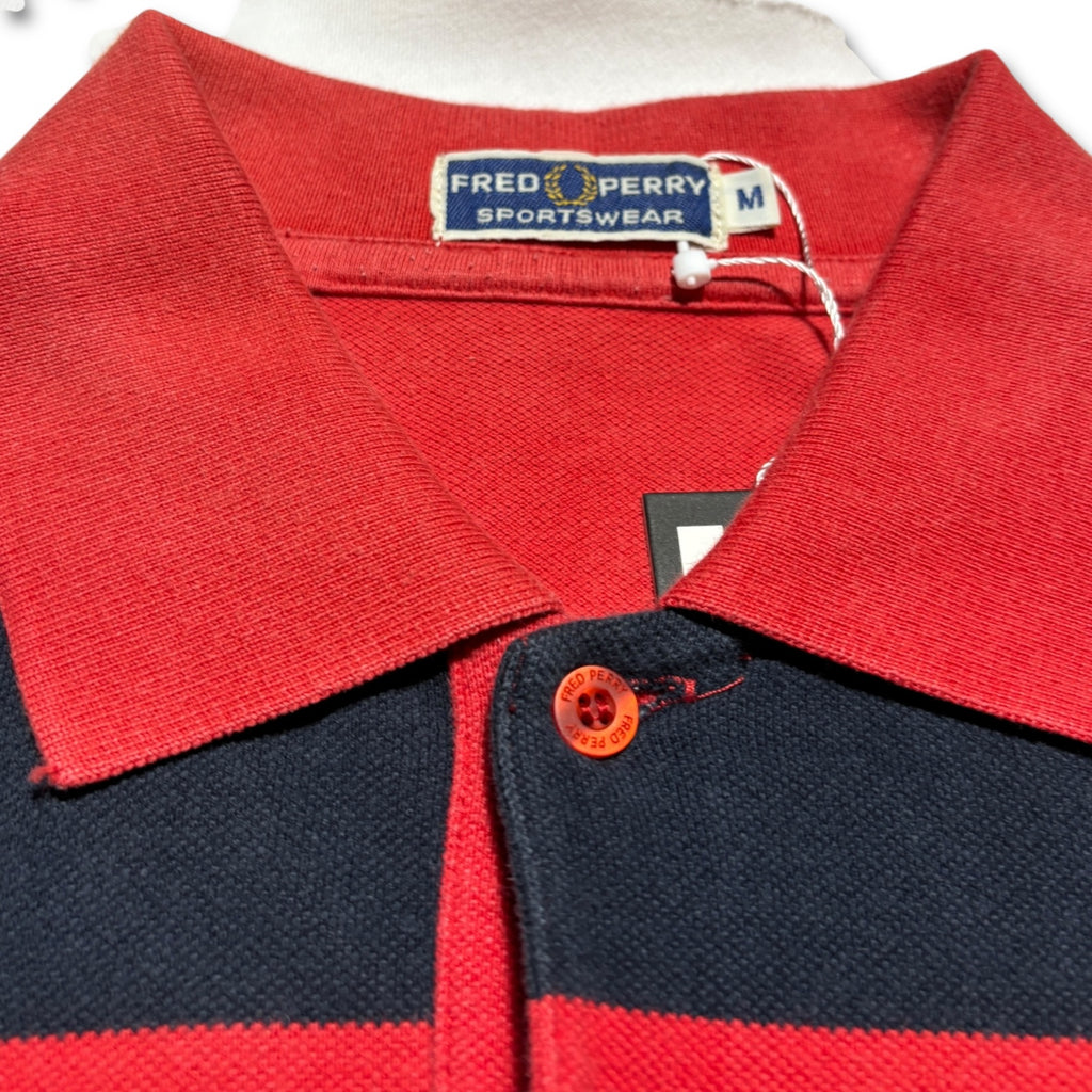 00s Fred Perry sports red polo shirts