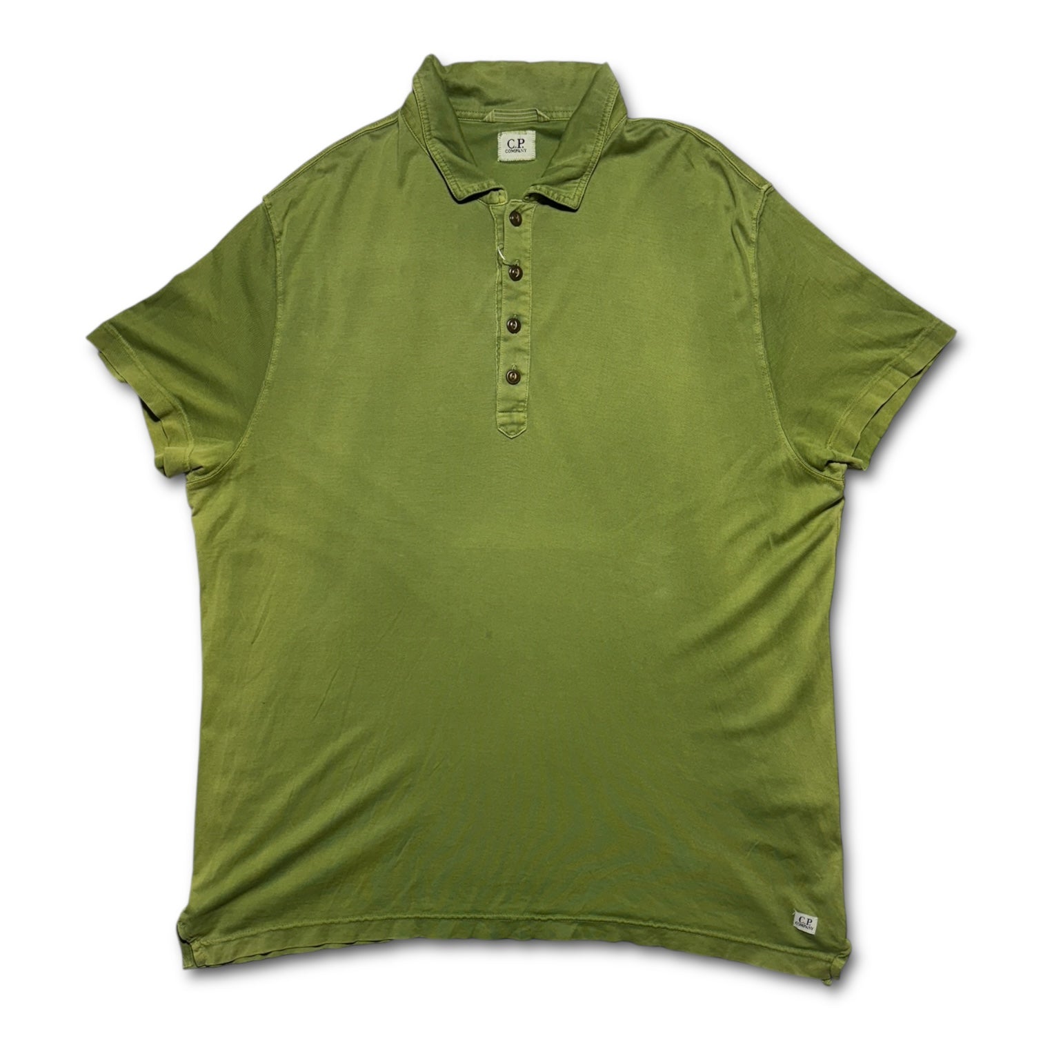 00s CP Company green POLO shirts