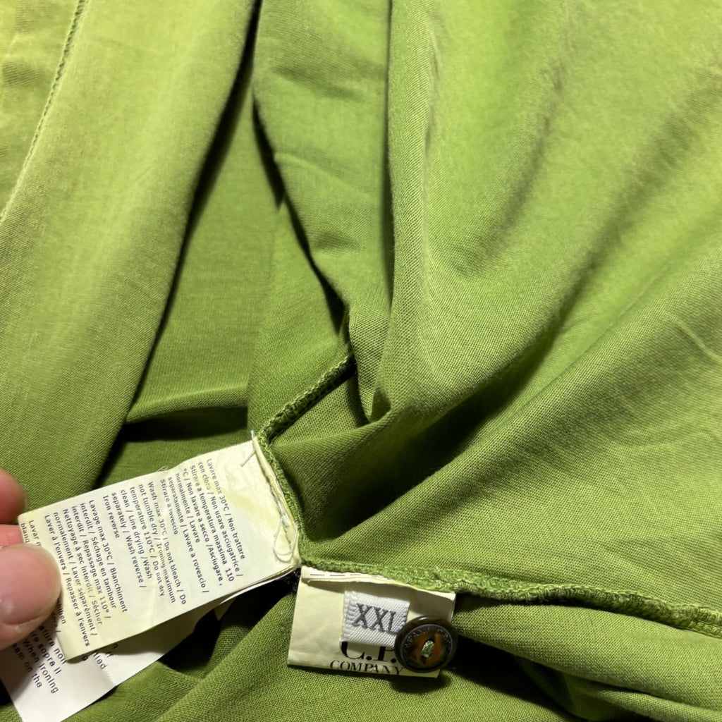 00s CP Company green POLO shirts