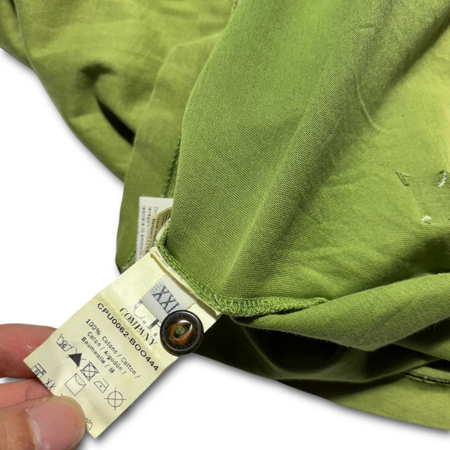 00s CP Company green POLO shirts