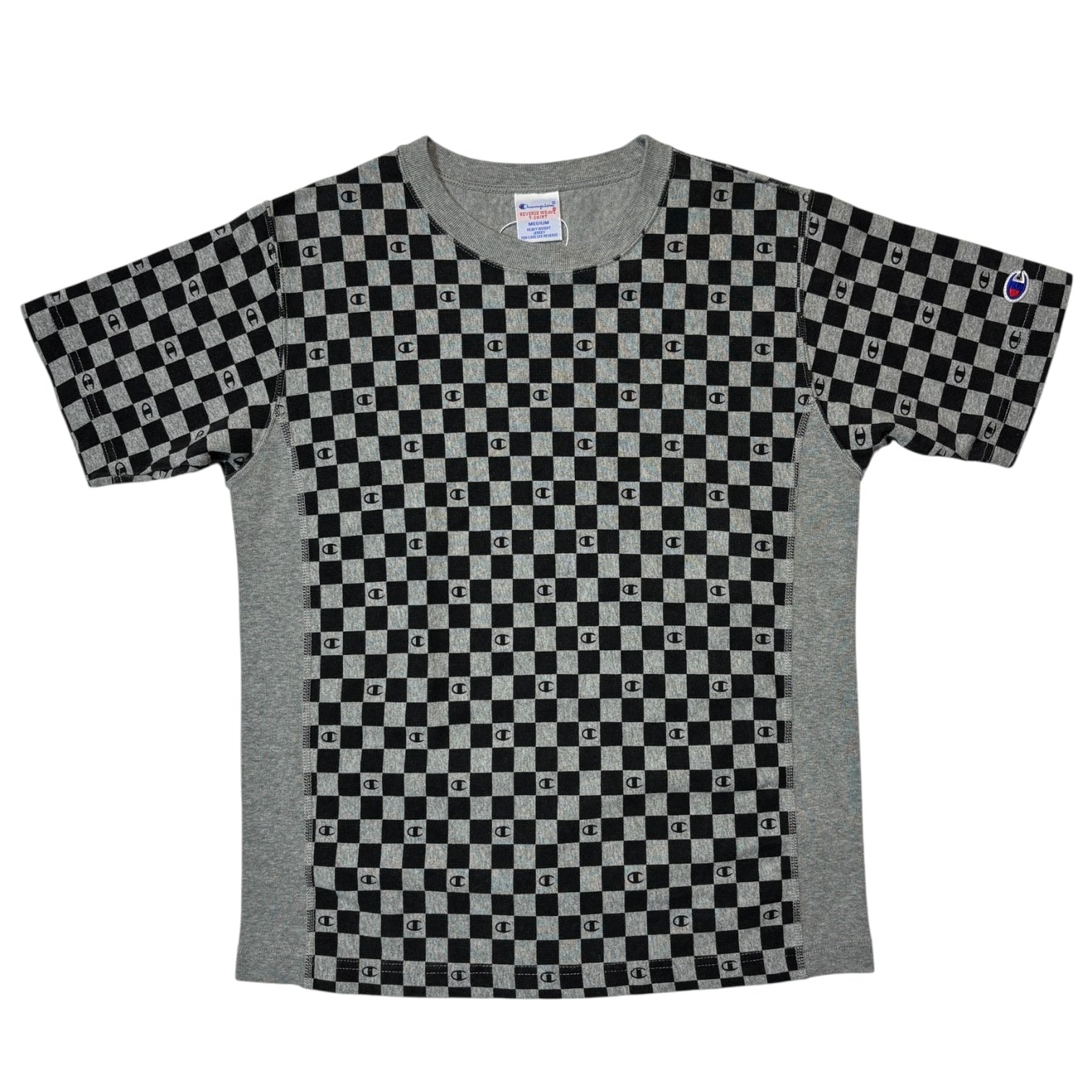 00s Chmapion Tee Grey Check