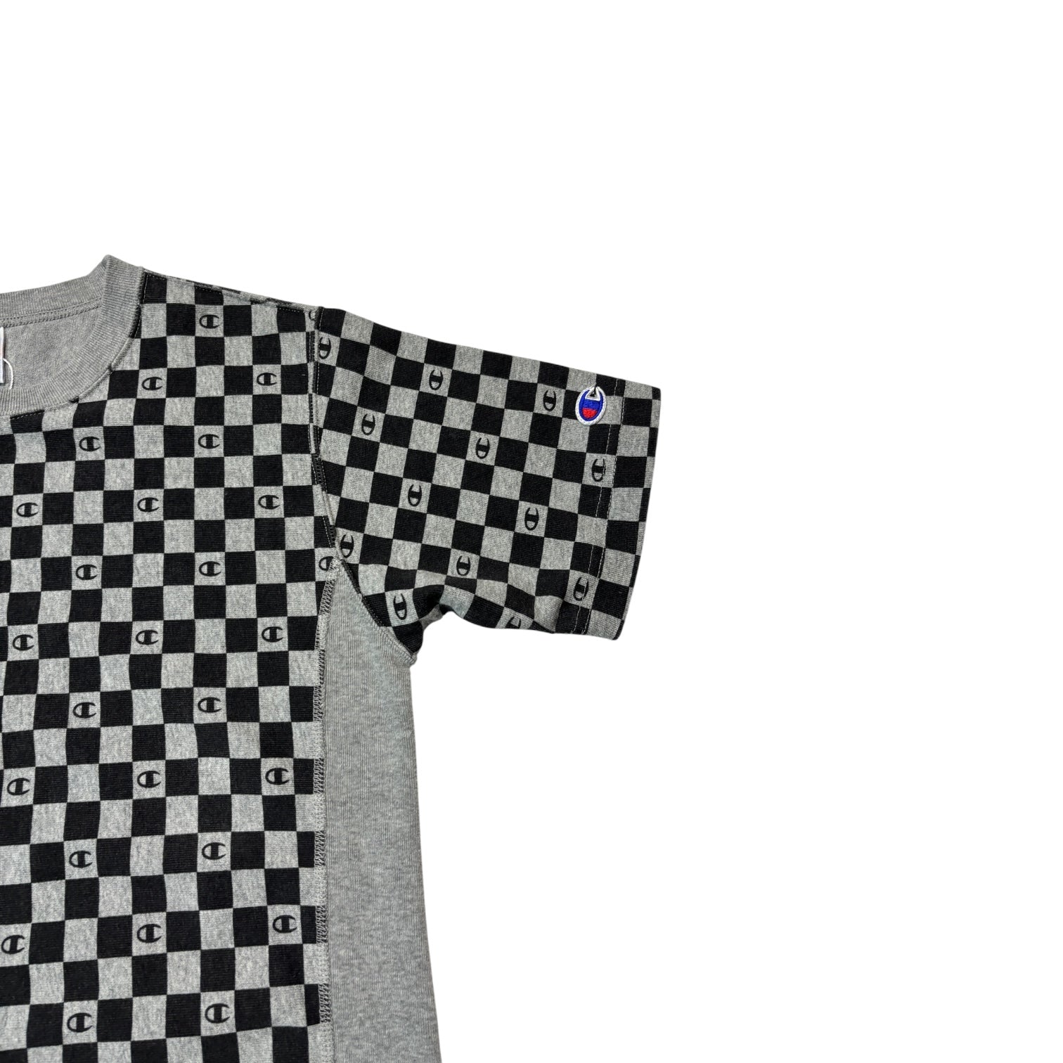 00s Chmapion Tee Grey Check