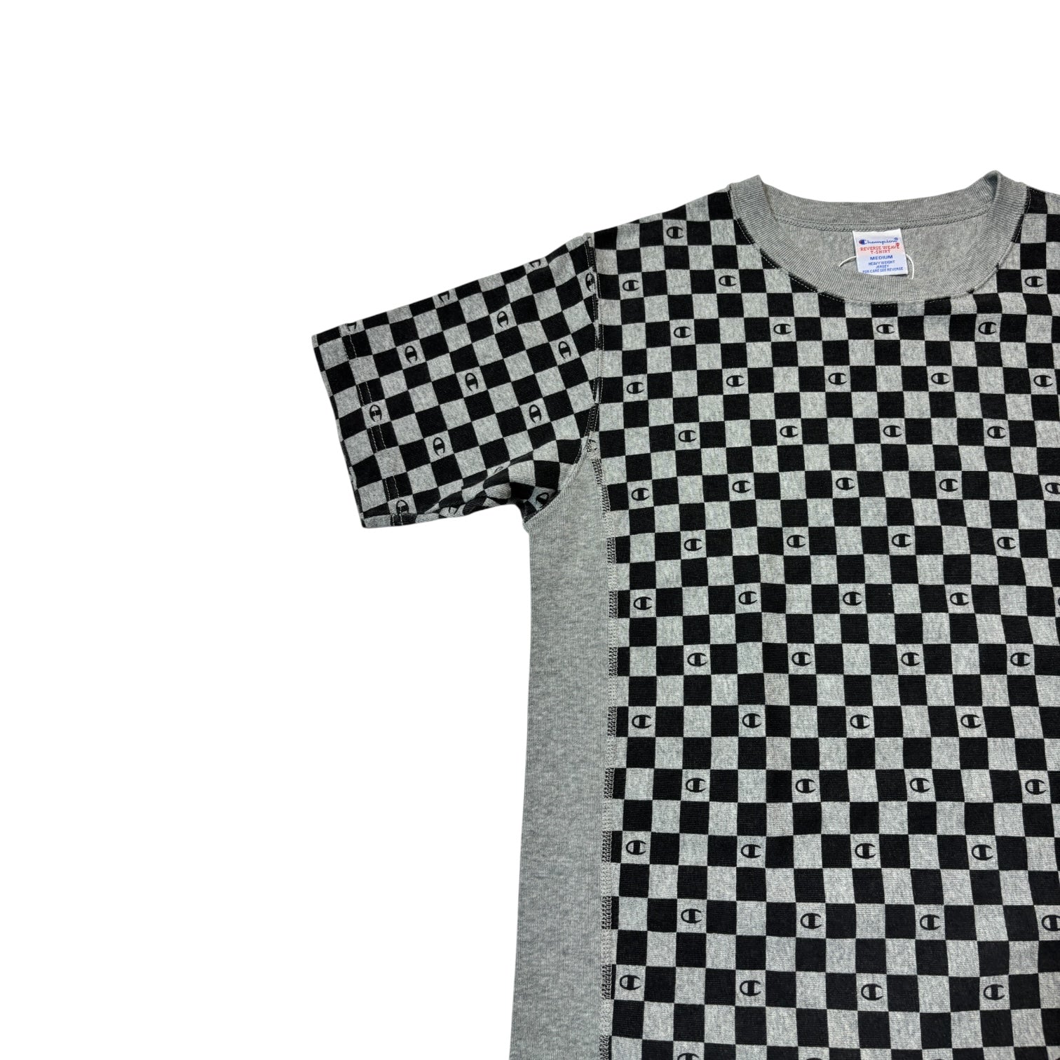00s Chmapion Tee Grey Check