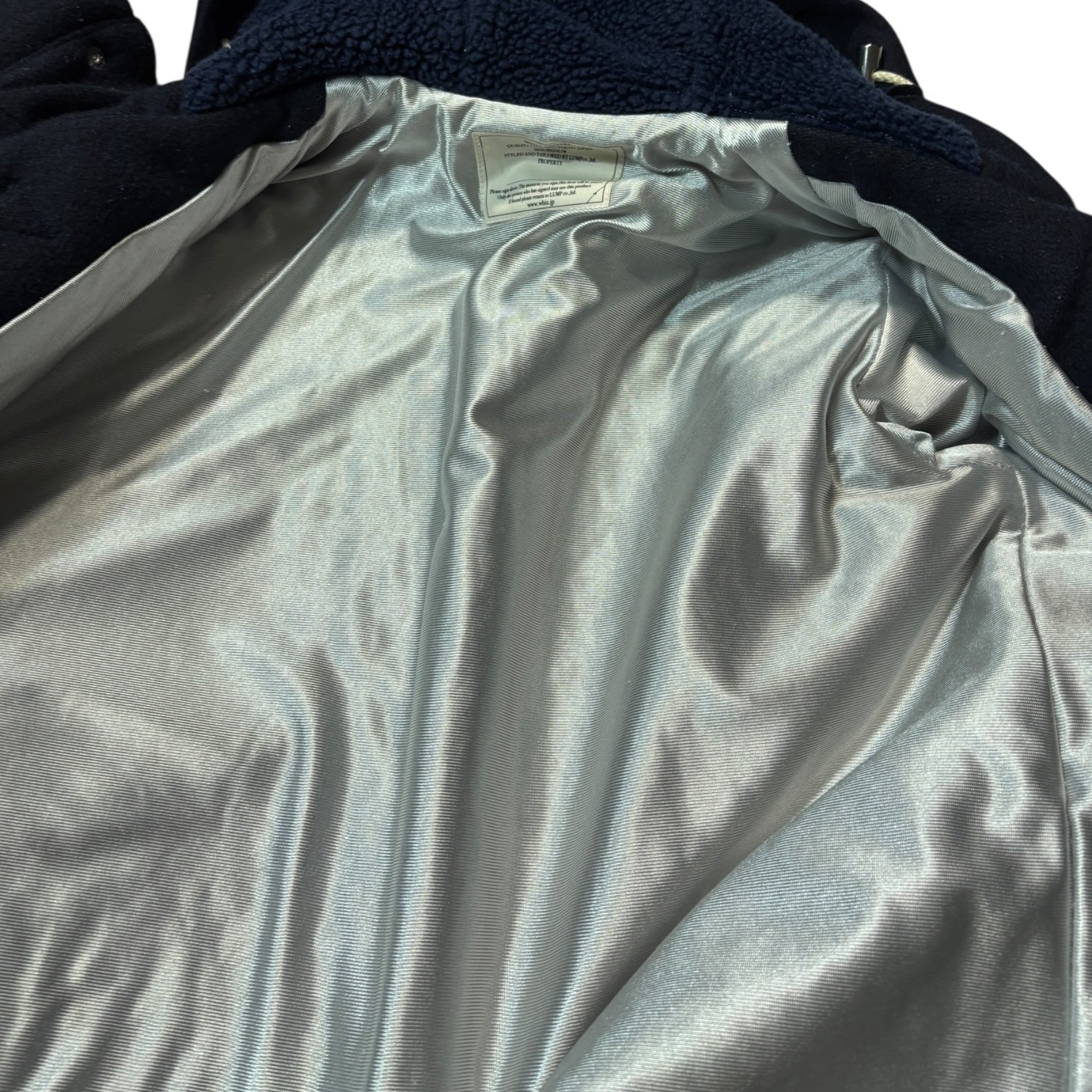 06AW WHIZ limited Wool technical Hooded Coat