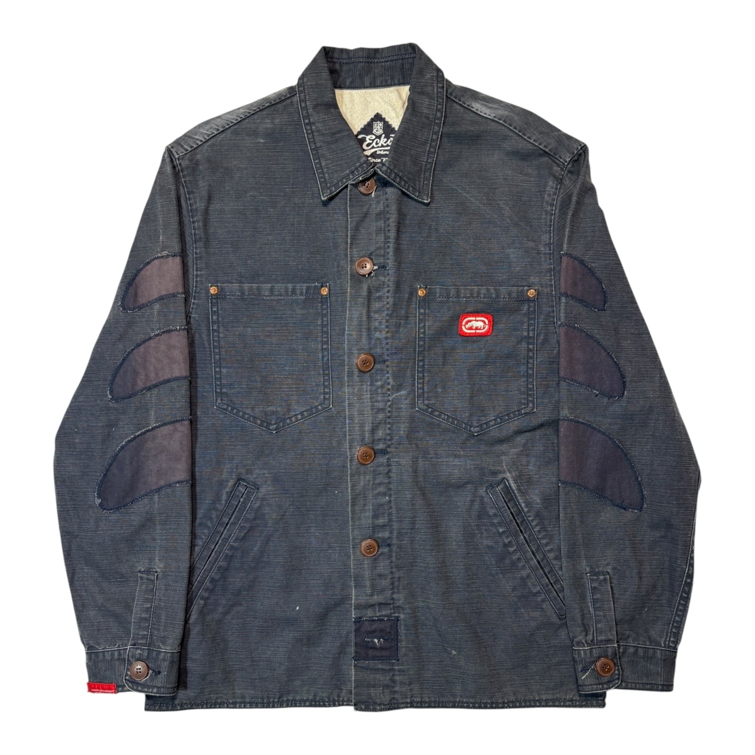 00s Ecko Arm Cut  Denim Jacket