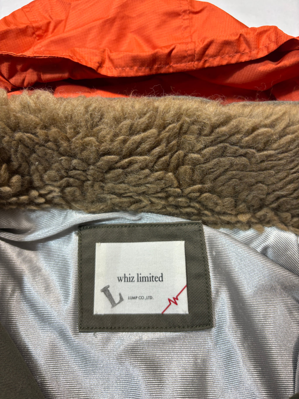 2006AW Whizlimited Hooded blouson with Fur, Mesh Nylon