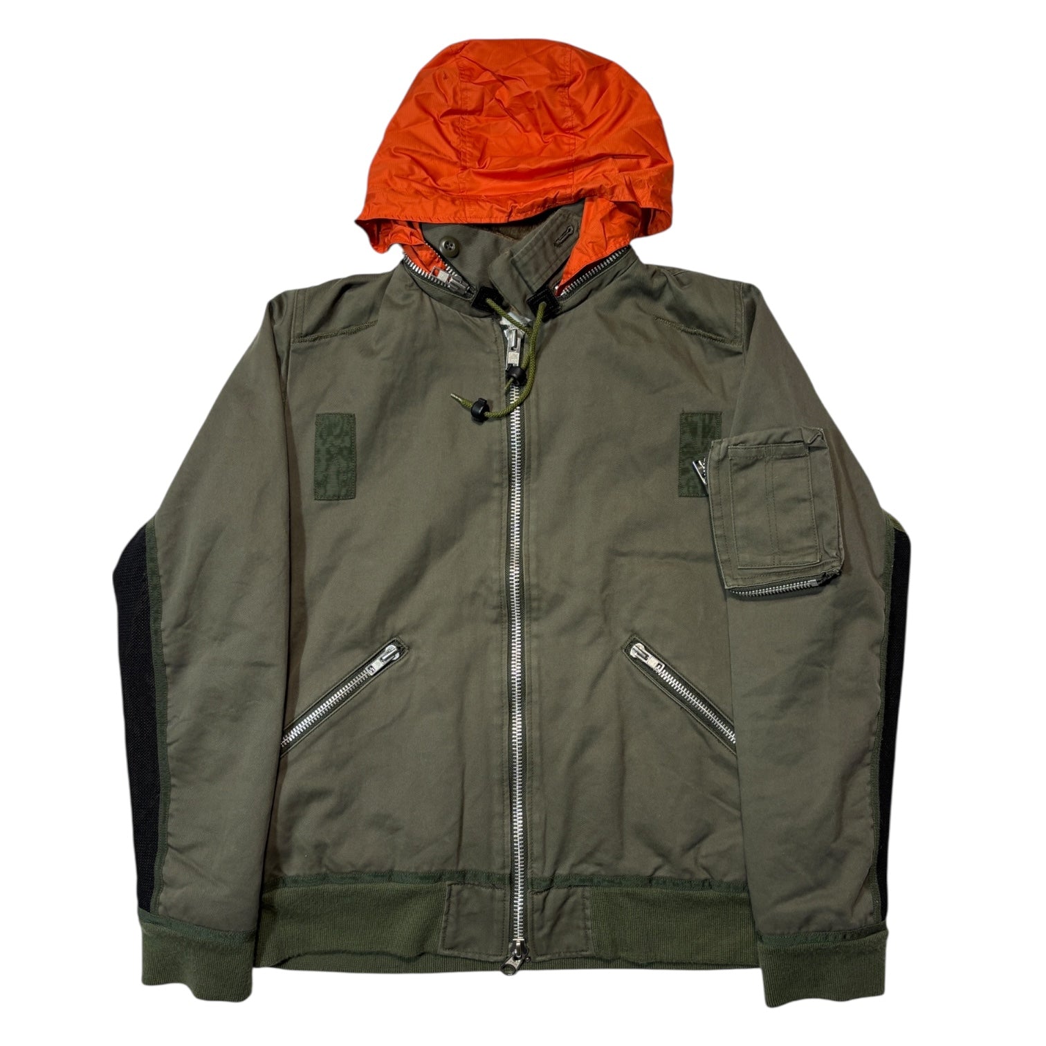 2006AW Whizlimited Hooded blouson with Fur, Mesh Nylon