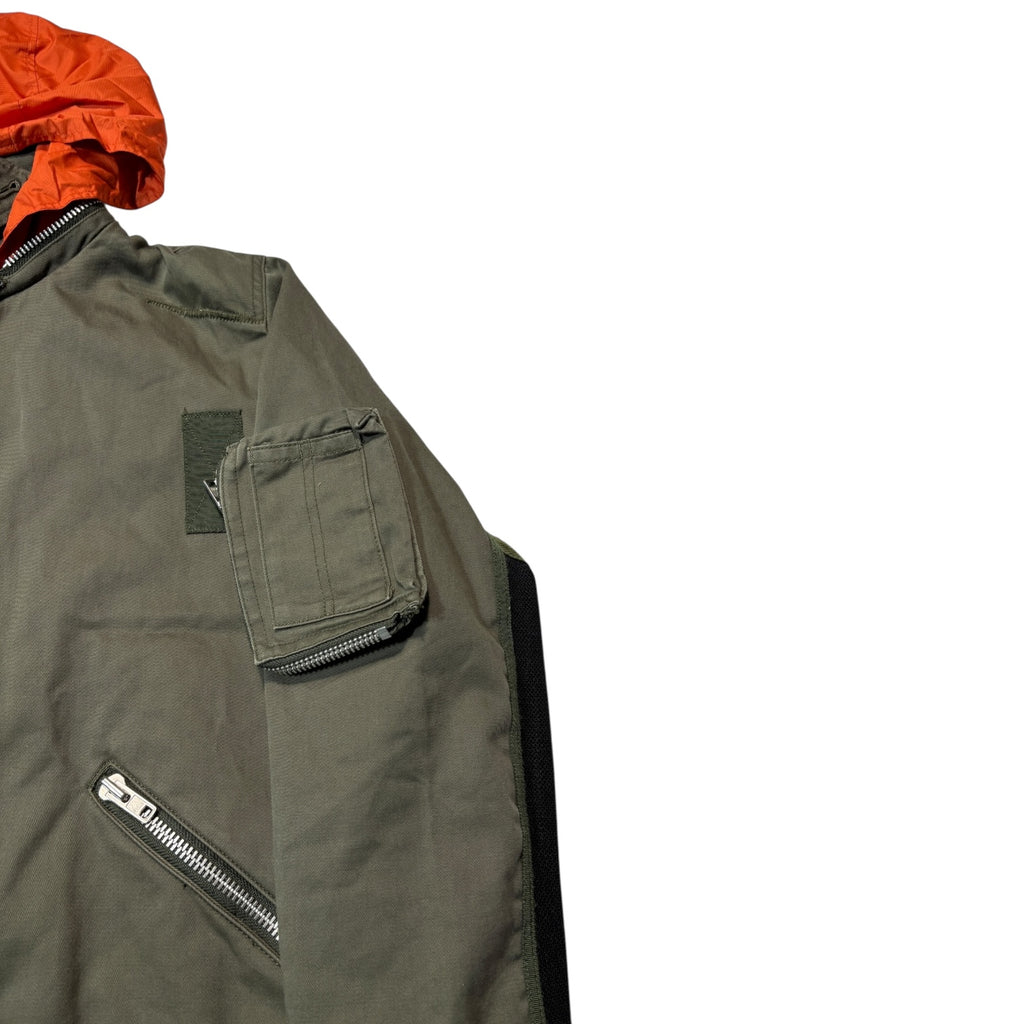 2006AW Whizlimited Hooded blouson with Fur, Mesh Nylon