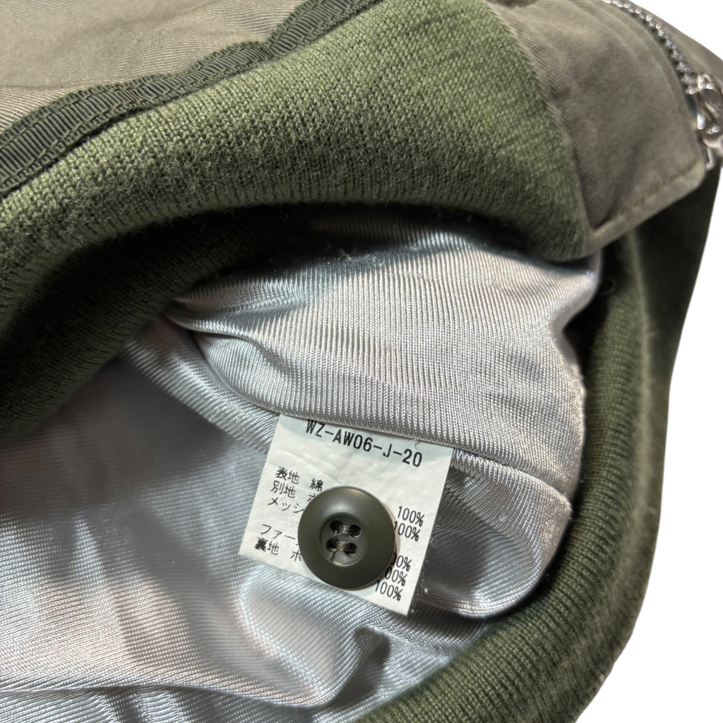 2006AW Whizlimited Hooded blouson with Fur, Mesh Nylon