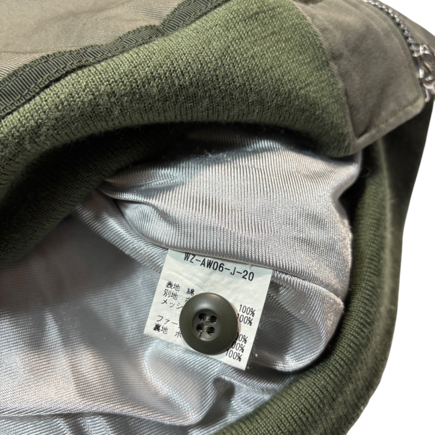 2006AW Whizlimited Hooded blouson with Fur, Mesh Nylon