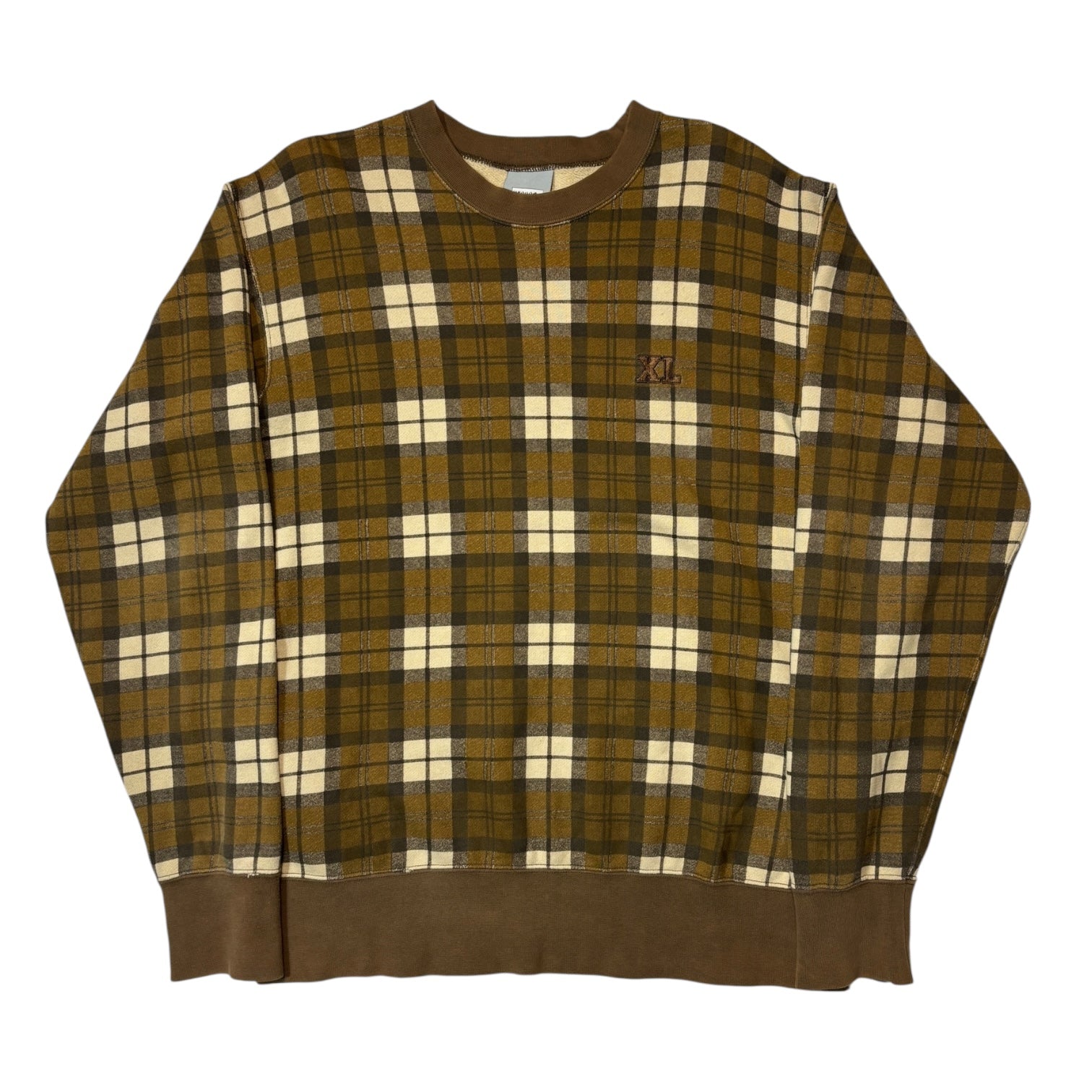 90s X large check sweat