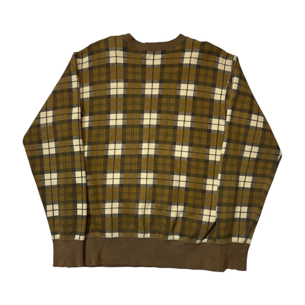 90s X large check sweat