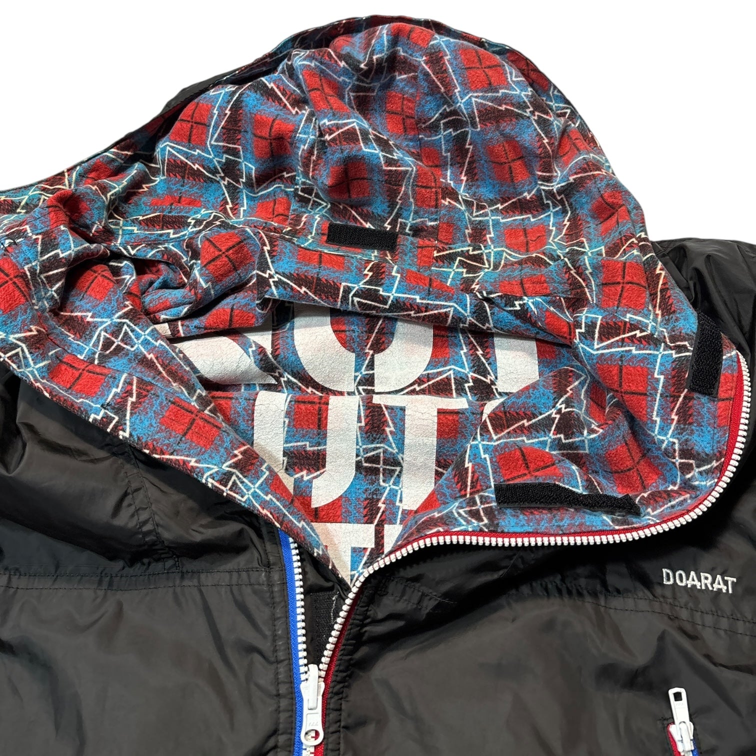 00s DOARAT Reversible Nylon Hooded Parka