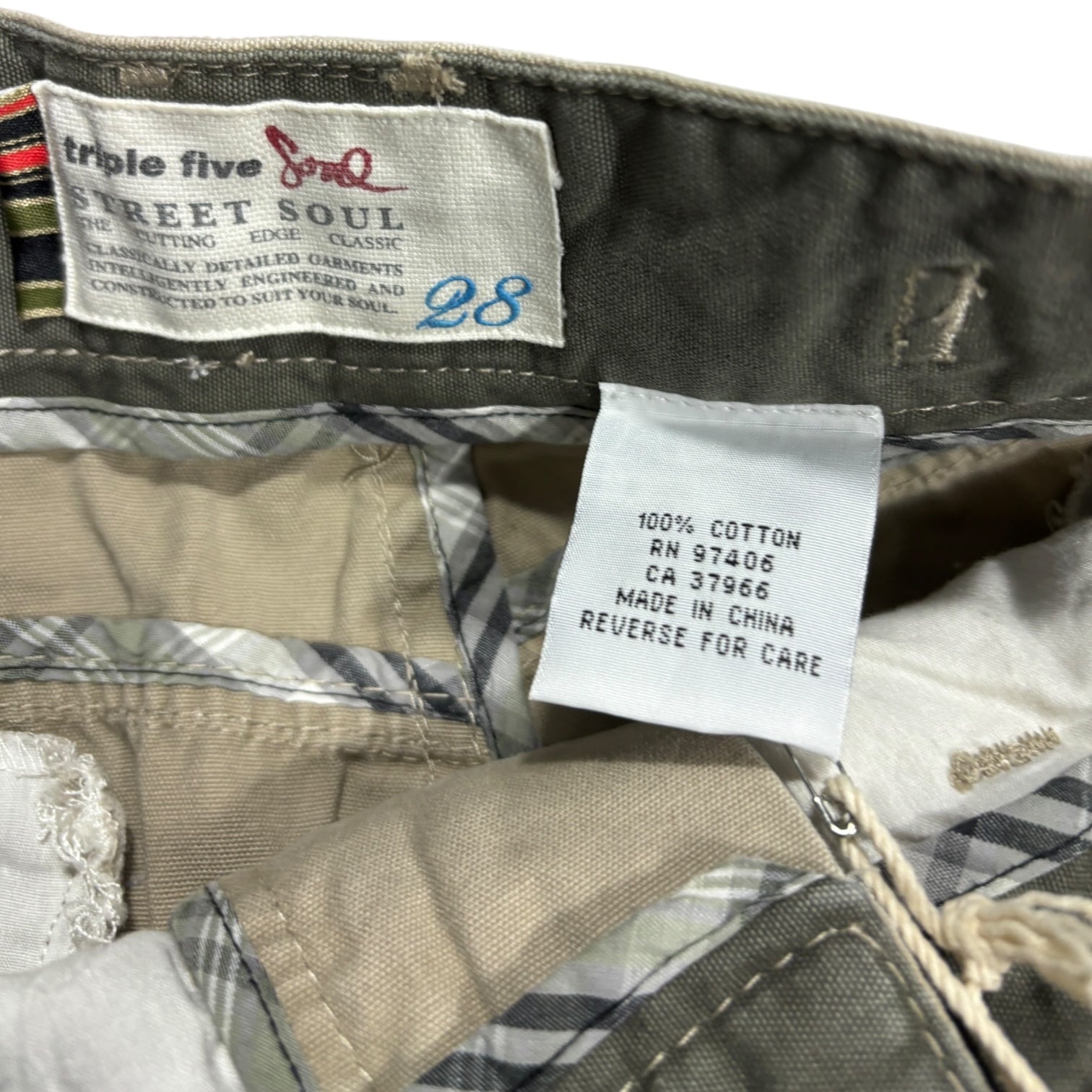 " Dead stock "00s Tripple Five Parachute Pants