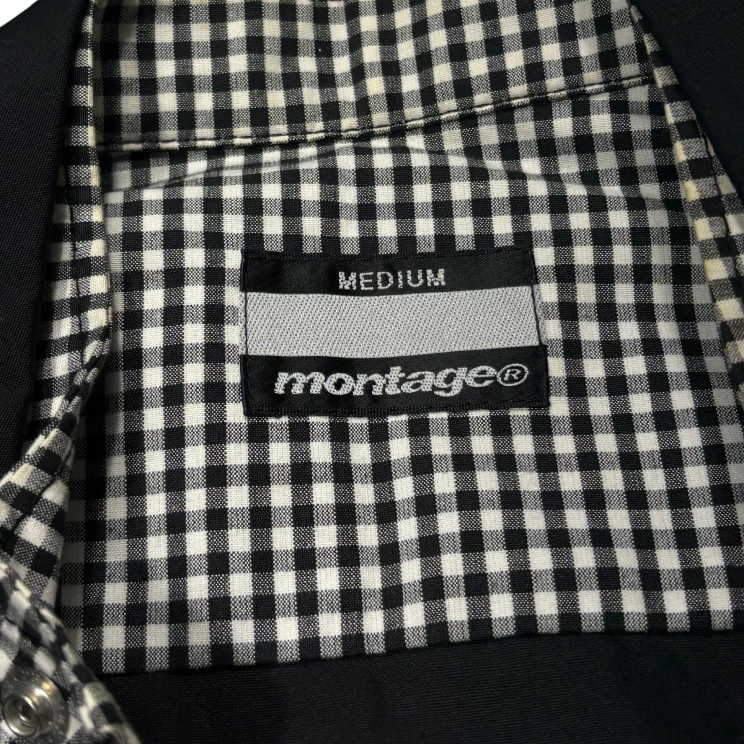 2005 Montage layered Jacket Ichimatsu Koushi 市松格子柄