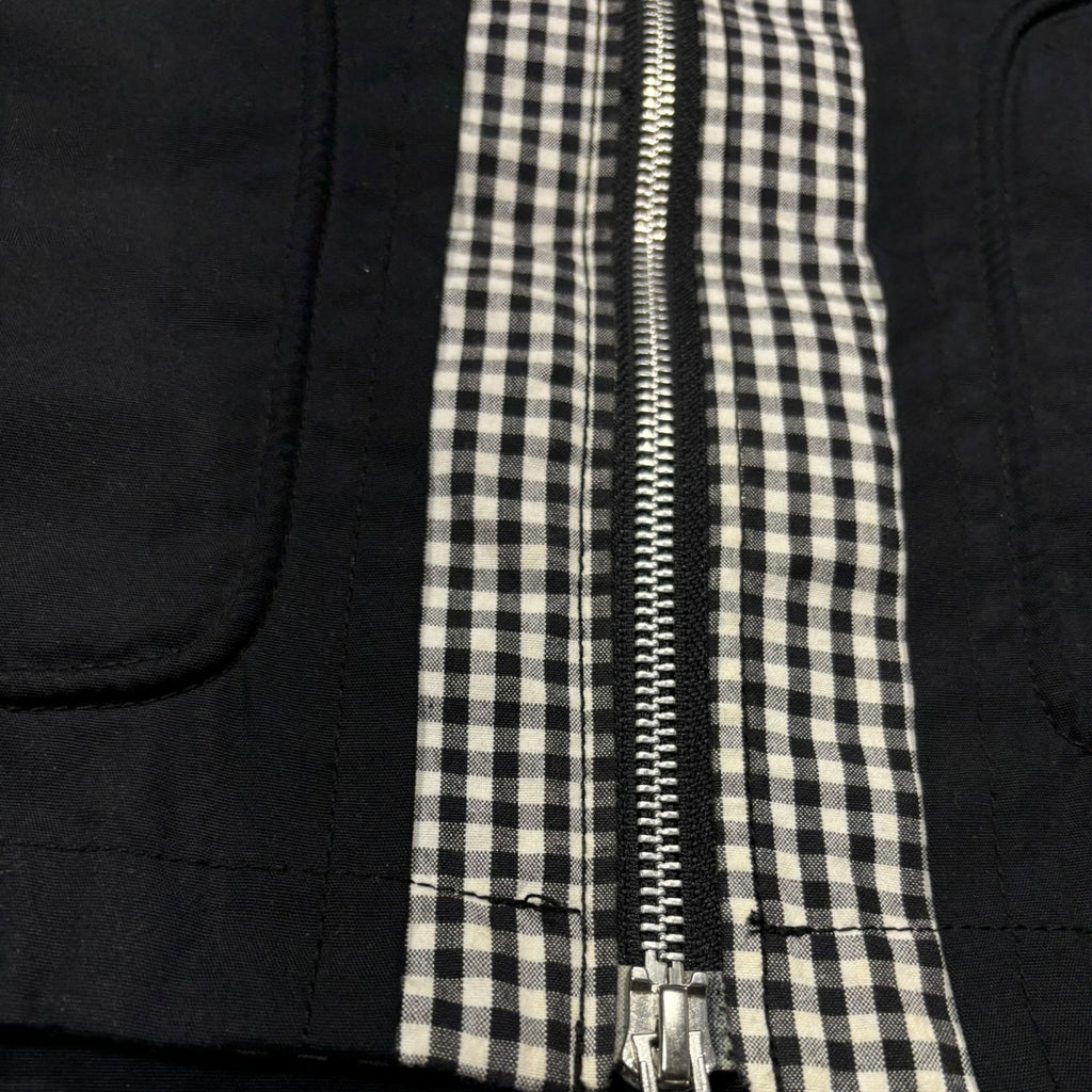 2005 Montage layered Jacket Ichimatsu Koushi 市松格子柄