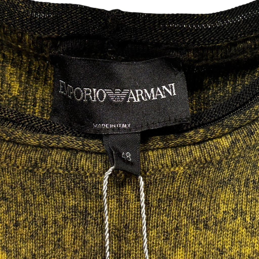 [13each remake] Emporio Armani Bleached knit L/S