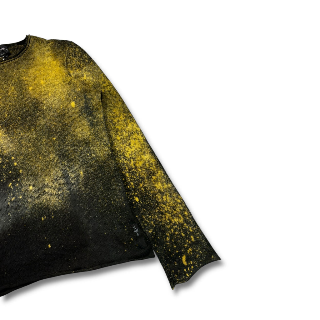 [13each remake] Emporio Armani Bleached knit L/S