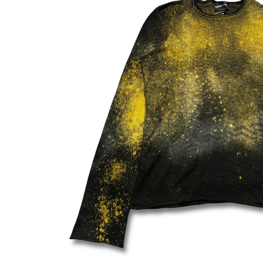 [13each remake] Emporio Armani Bleached knit L/S