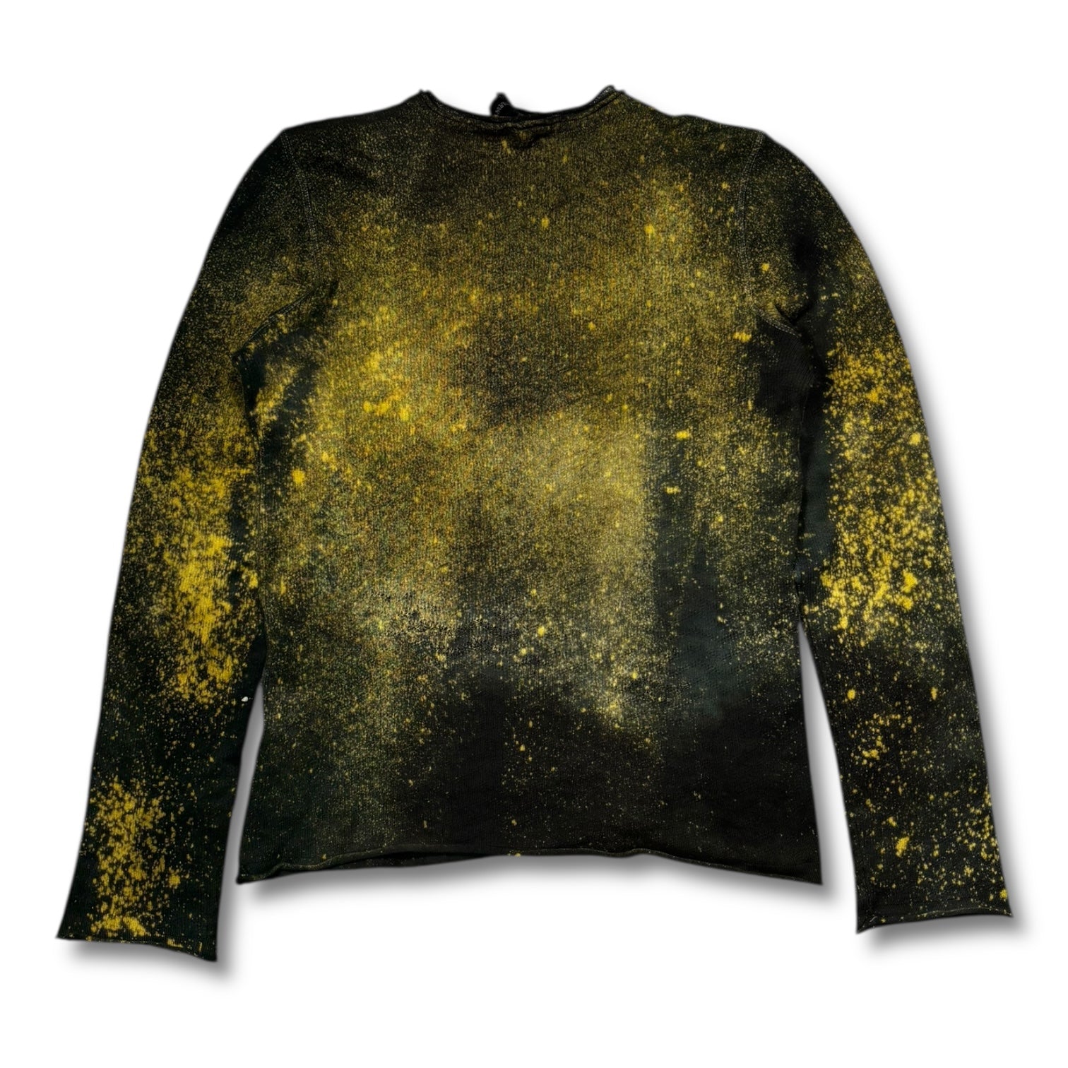 [13each remake] Emporio Armani Bleached knit L/S