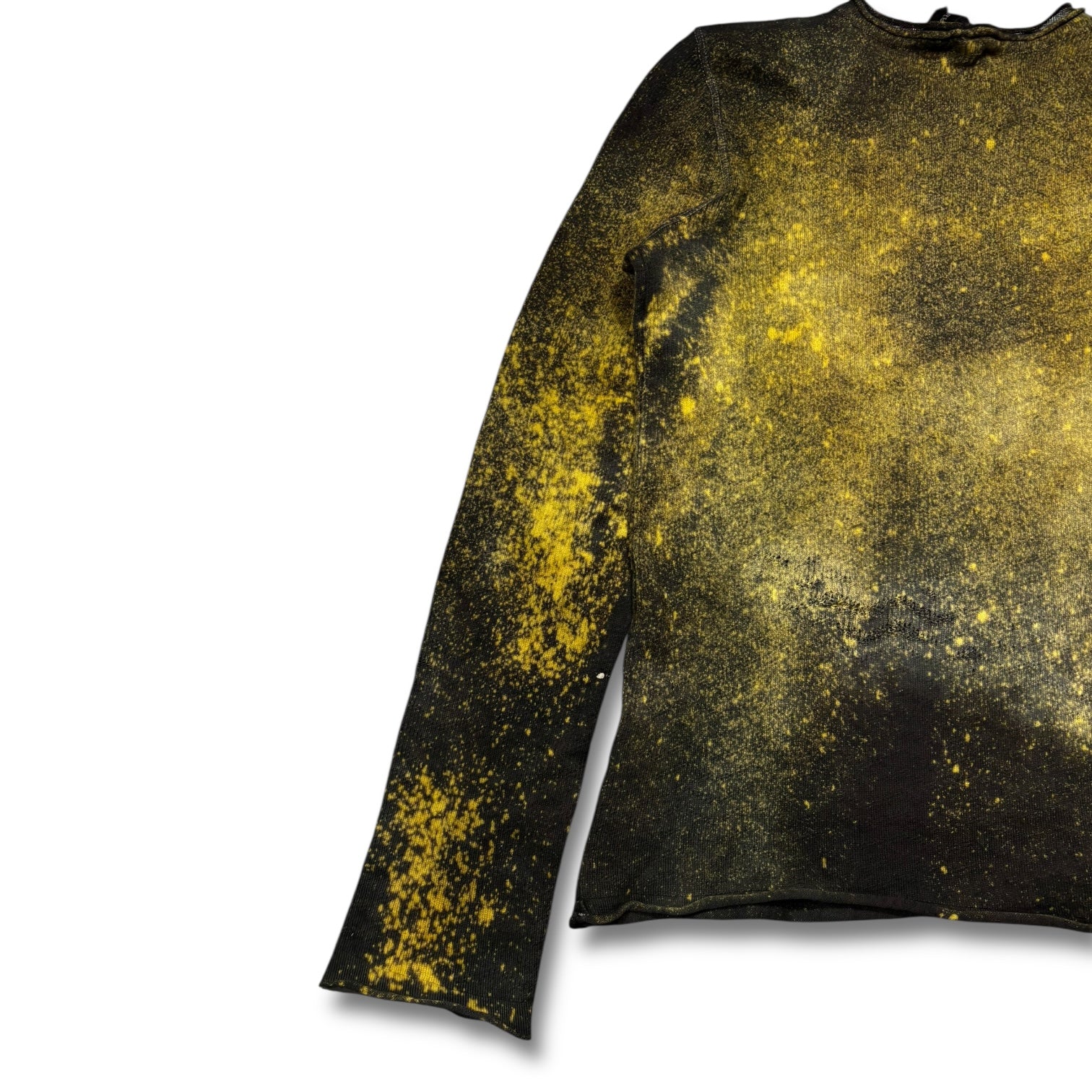 [13each remake] Emporio Armani Bleached knit L/S