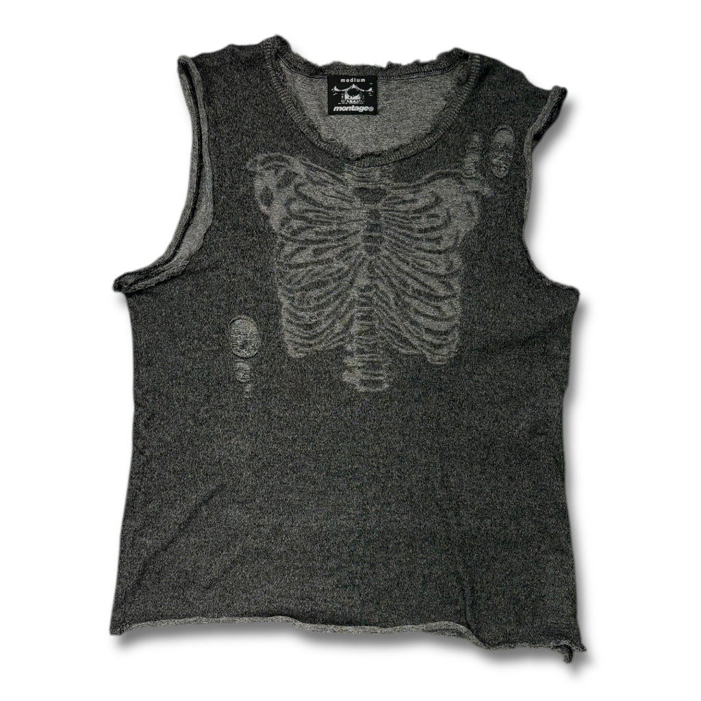 Montage 00s Knit Skull Tank