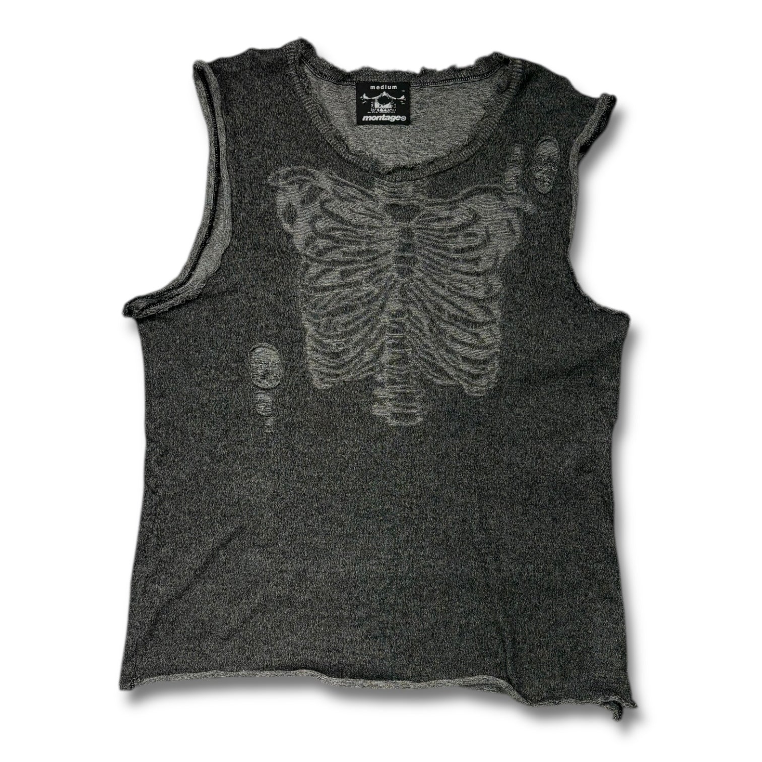 Montage 00s Knit Skull Tank