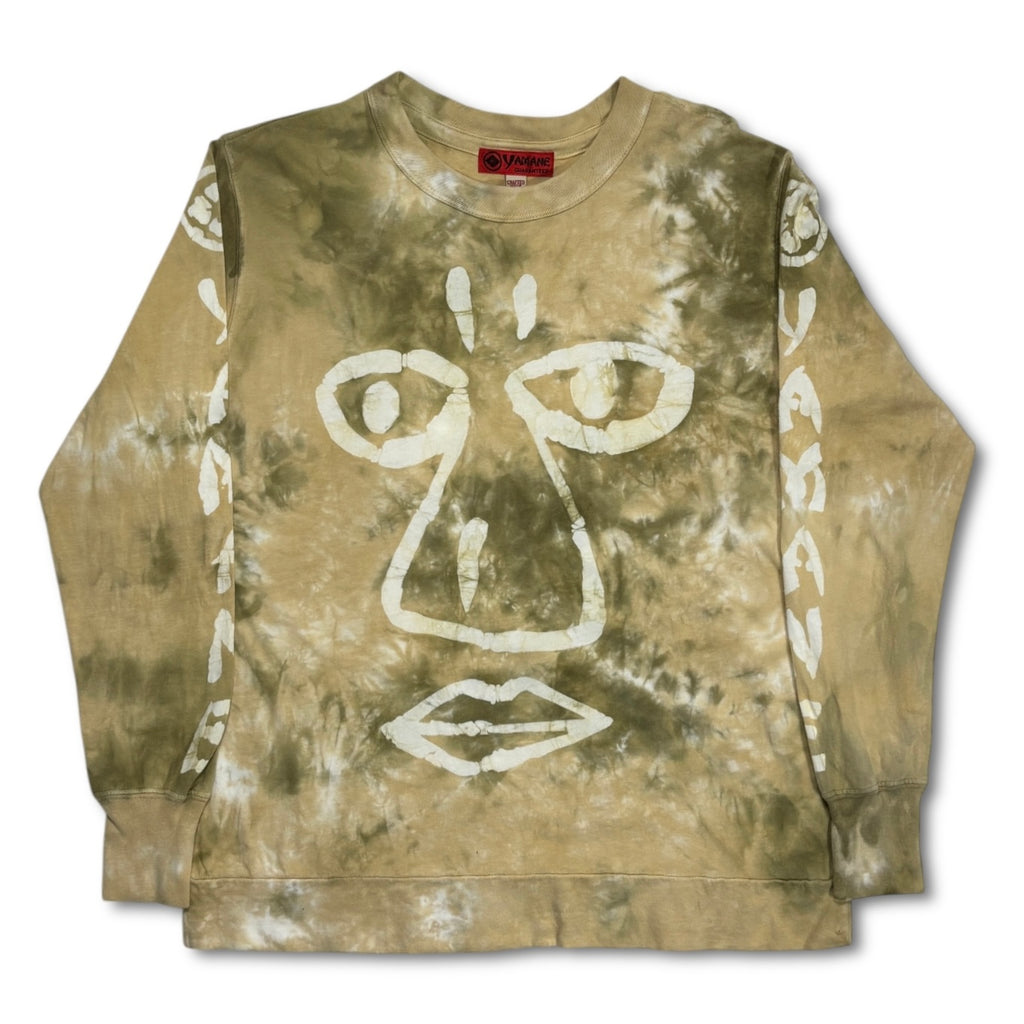 00s Evisu Tye Dye Face L/S