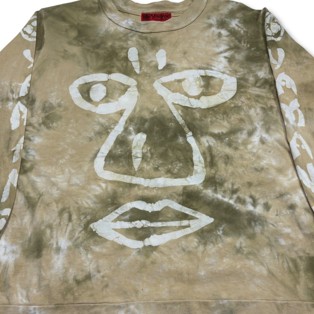 00s Evisu Tye Dye Face L/S
